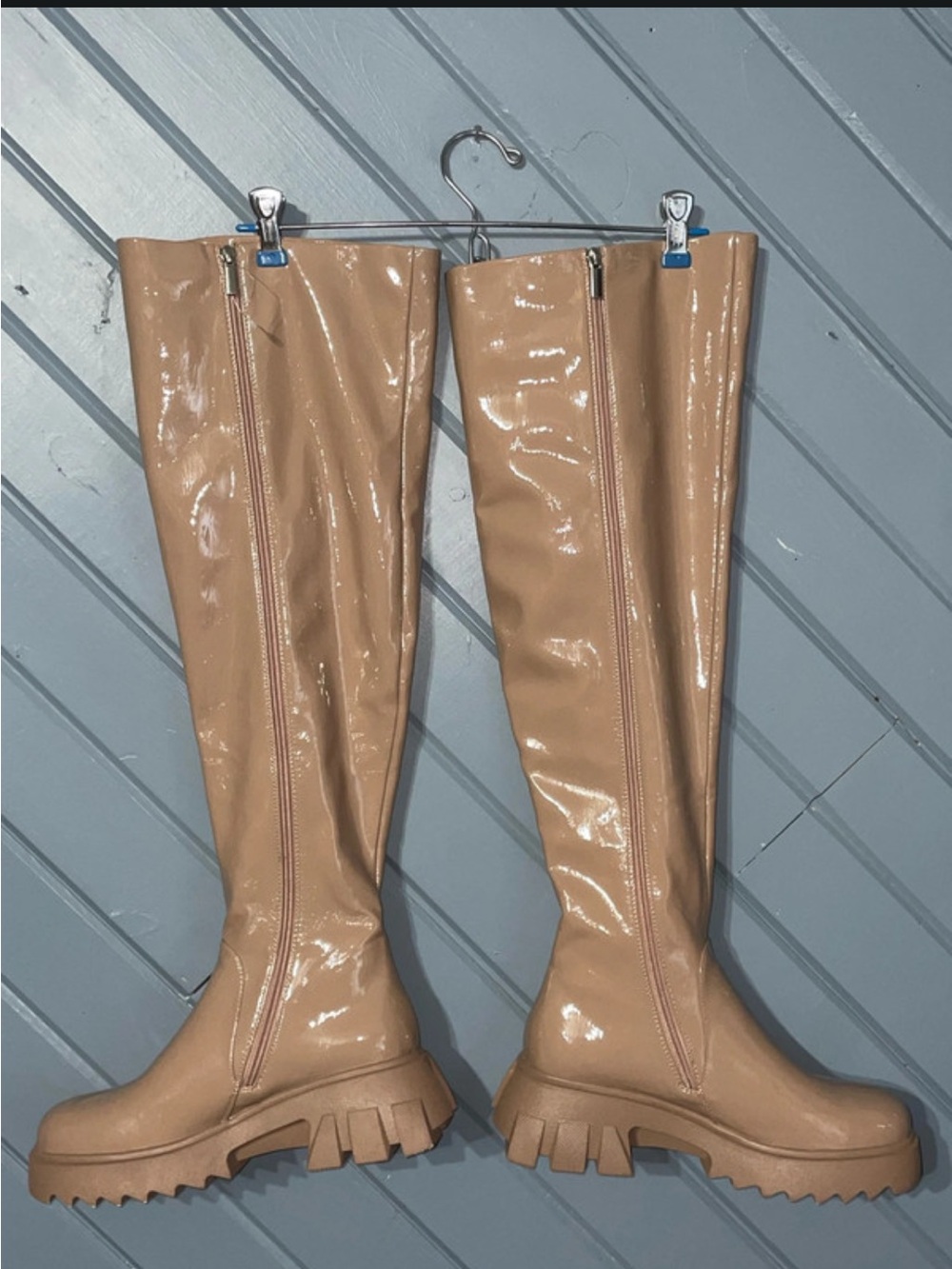 Torgeis Alfie Taupe Women's Knee-High Boots